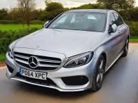 Used Mercedes C220 AMG Line Premium Plus 170 HP (125 kW) 2014 Silver Sedan