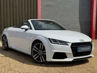Used Audi TTS S-Line 310 HP (228 kW) 2016 White Cabriolet