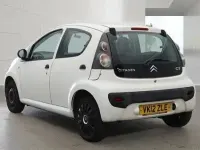 Begagnad Citroën C1 2012 Vit Halvkombi