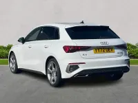 Used Audi A3 Sportback S-Line 150 HP (110 kW) 2023 White Hatchback