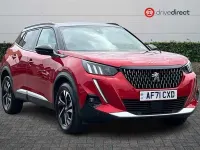 Used Peugeot 2008 GTi 130 HP (95 kW) 2021 Red SUV