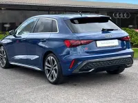 Used Audi A3 S-Line 150 HP (110 kW) 2024 Blue Hatchback