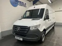 Used Mercedes Sprinter Progressive 150 HP (110 kW) 2023 White Van