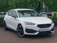 Used Cupra Leon 150 HP (110 kW) 2024 White Hatchback