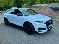 Used Audi Q3 Black Edition 150 HP (110 kW) 2017 White SUV
