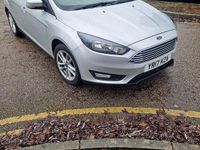 Used Ford Focus Zetec 120 HP (88 kW) 2017 Silver Hatchback