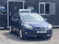 Used Ford Focus Zetec 125 HP (91 kW) 2011 Blue Hatchback