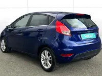 Used Ford Fiesta Zetec 82 HP (60 kW) 2017 Blue Hatchback