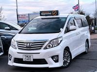 Used Toyota Alphard 2014 Pearl white MPV
