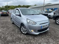 Used Mitsubishi Mirage 2015 Silver Hatchback