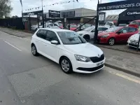 Used Skoda Fabia 60 HP (44 kW) 2017 White Hatchback