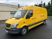 Used Mercedes Sprinter 2016 Yellow Van