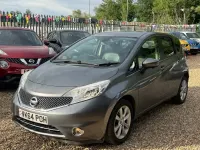 Used Nissan Note S 98 HP (72 kW) 2014 Grey Hatchback