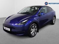 Used Tesla Model Y Long Range AWD 378 kW (514 HP) 2022 Blue SUV