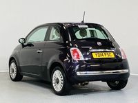 used Fiat 500 1.2 LOUNGE 3d 69 BHP IN PURPLE CHILLOUT METALLIC!!