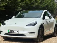 Used Tesla Model Y Long Range AWD 378 kW (514 HP) 2024 White SUV