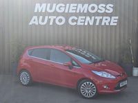 Usado Ford Fiesta Titanium 96 HP (70 kW) 2010 Vermelho Citadino