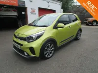 Used Kia Picanto X-Line 83 HP (61 kW) 2020 Green Hatchback
