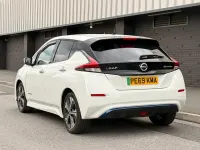 Used Nissan Leaf Tekna 110 kW (150 HP) 2019 White Hatchback