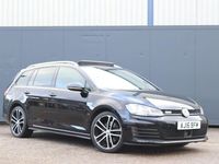 Used VW Golf VII GTD 184 HP (135 kW) 2016 Black Estate