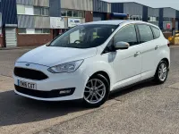 Used Ford C-MAX Zetec 125 HP (91 kW) 2016 White MPV