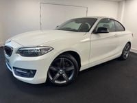 Used BMW 218 Sport Line 150 HP (110 kW) 2017 White Coupe
