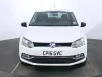 Used VW Polo Design 90 HP (66 kW) 2015 White Hatchback