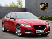 Second-hand Jaguar XF Prestige 163 CP (119 kW) 2016 Roșu Berlinǎ