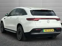 Used Mercedes EQC400 AMG Line Premium 300 kW (408 HP) 2022 White SUV
