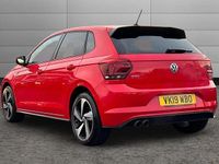 Used VW Polo GTI 200 HP (147 kW) 2019 Red Hatchback
