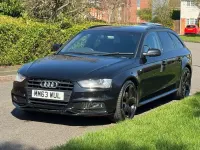 Begagnad Audi A4 Black Edition 2014 Svart Kombi
