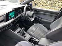 Used VW Golf VIII R-line 130 HP (95 kW) 2021 Blue Hatchback
