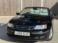 Used Saab 9-3 Cabriolet Linear 2005 Black Cabriolet