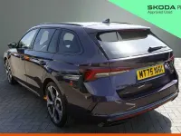 Used Skoda Octavia vRS 265 HP (194 kW) 2025 Space violet Estate