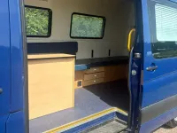 Used VW Crafter 136 HP (100 kW) 2012 Blue Van