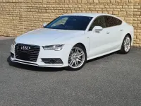 Used Audi A7 S-Line 2017 White Hatchback