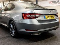 Used Skoda Superb SportlinePlus 150 HP (110 kW) 2019 Grey Hatchback