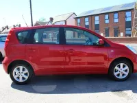 Używany Nissan Note Acenta 2008 Czerwony Hatchback