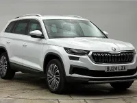 Used Skoda Kodiaq SE L Executive 110 HP (80 kW) 2024 Moon white metallic SUV