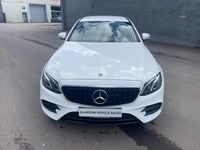 Used Mercedes E220 AMG line 2018 White Sedan