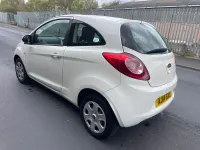 Used Ford Ka 69 HP (50 kW) 2014 White Hatchback