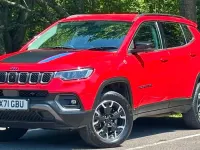 Used Jeep Compass Trailhawk 2021 Red SUV