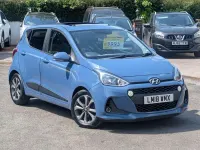 Used Hyundai i10 Premium SE 87 HP (63 kW) 2018 Blue Hatchback