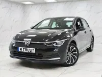 Used VW Golf VIII Style 130 HP (95 kW) 2021 Black Hatchback