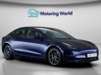 Used Tesla Model 3 Long Range AWD 366 kW (498 HP) 2022 Blue Sedan