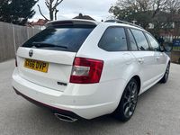 Used Skoda Octavia vRS 2016 White Hatchback