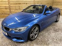 Used BMW 435 M Sport 306 HP (225 kW) 2015 Blue Cabriolet