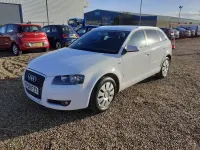 Used Audi A3 Sportback 2008 White Hatchback