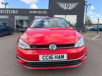 Used VW Golf VII SE 110 HP (80 kW) 2018 Red Hatchback