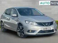 Used Nissan Pulsar Tekna 115 HP (84 kW) 2018 Silver Hatchback